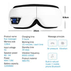 Eye Massager with Heat & Bluetooth Music – 4 Modes