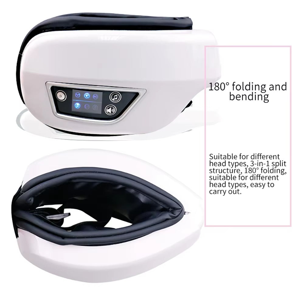 Eye Massager with Heat & Bluetooth Music – 4 Modes