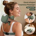 Wireless Neck & Shoulder Massager with Human-Hand Kneading Motion – Full Body Use