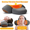 Cervical Neck Traction Pillow with Heat & Vibration Massage