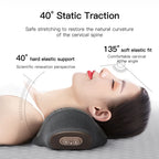 Cervical Neck Traction Pillow with Heat & Vibration Massage
