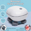 Head Massage with Adjustable Speed for Scalp Massage for Hair Care Soft Silicone for Deep Kneading of the Head